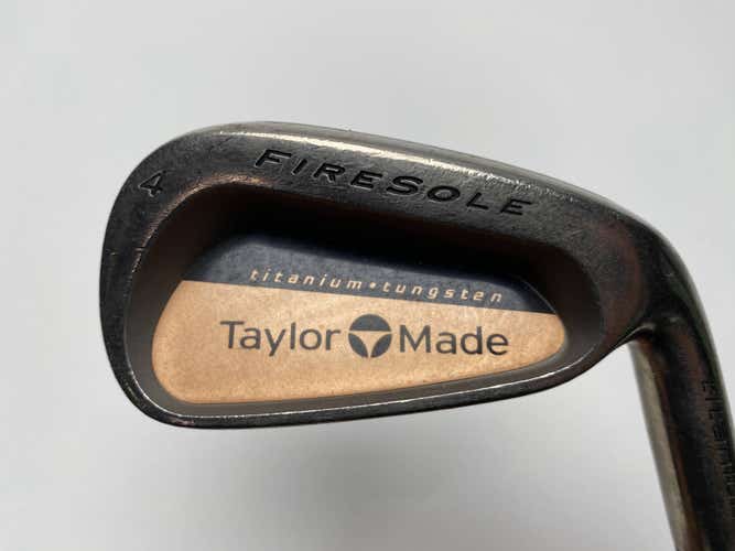 TaylorMade Firesole Single 4 Iron Bubble R-80 Regular Graphite Mens RH