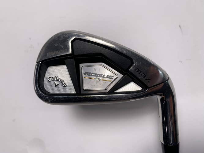 Callaway Rogue ST Max Single Iron 7 True Temper Elevate MPH Stiff Steel Mens RH