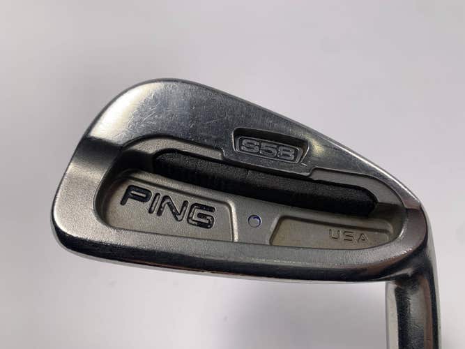 Ping S58 Single 6 Iron Black Dot Cushin Regular Steel Mens RH Midsize Grip