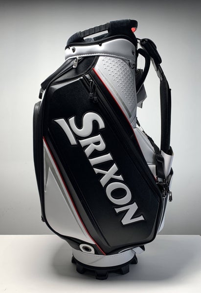 Srixon 2025 Tour Staff Bag Black 5-Way Divide Single Strap Golf Bag NEW