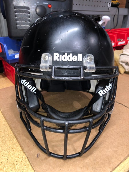 USED RIDDELL SPEED ADULT HELMET - MEDIUM - FLAT BLACK - REJECT