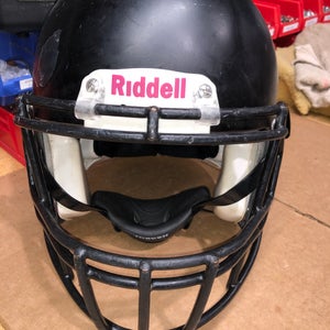 USED RIDDELL SPEED ADULT HELMET - LARGE - FLAT BLACK - REJECT