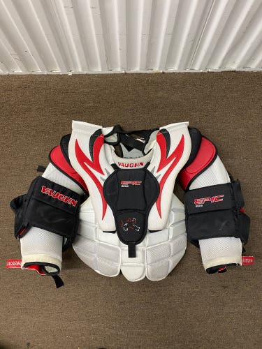 Small Vaughn Epic 8606 Goalie Chest Protector (Used)