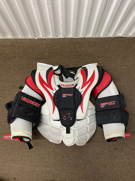 Small Vaughn Epic 8606 Goalie Chest Protector (Used)