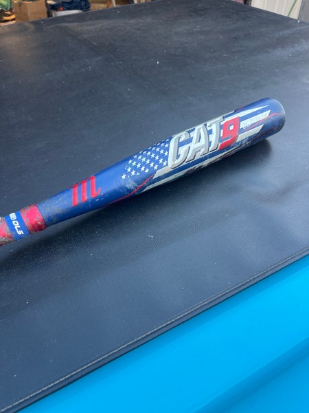 2021 Marucci CAT9 Connect Hybrid BBCOR Certified Bat (-3) 30 oz 33" (Used)