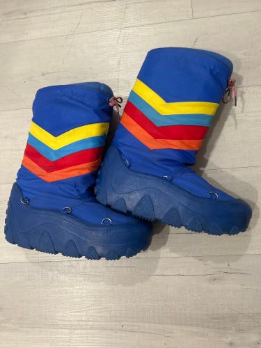 Vintage Blue Moon Boot style snow boots.
Size M 9.0 (W 10.0) Adult Unisex (Used)