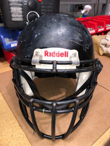 USED RIDDELL SPEED ADULT HELMET - MEDIUM - FLAT BLACK - REJECT