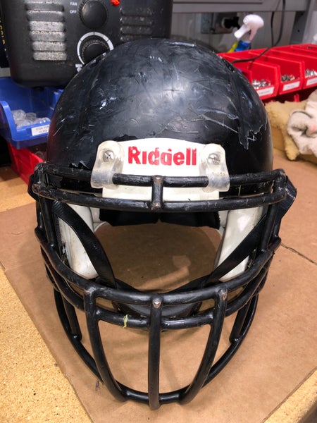 USED RIDDELL SPEED ADULT HELMET - MEDIUM - FLAT BLACK - REJECT