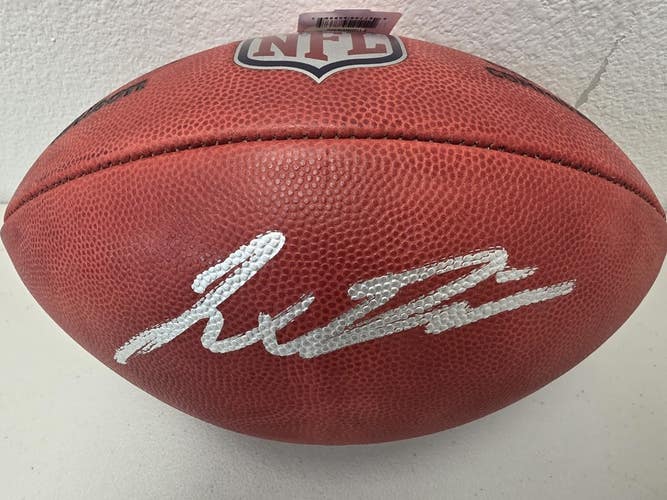 JAXSON DART New York Giants Autographed Signed Authentic Duke Football Fanarics