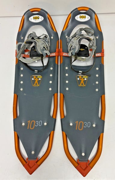 Atlas Snow-Shoe Company 10 30 Snowshoes SLS Wrap Plus Bindings 10" x 30"