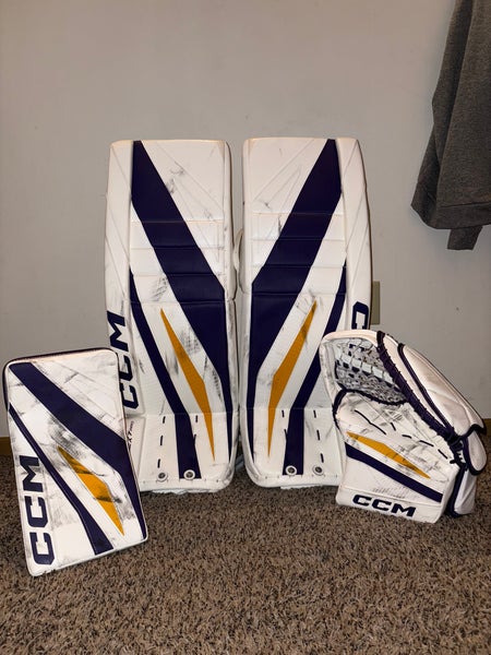 33" + 2” 2025 CCM EFlex 7 Pro Regular Goalie Full Set (Used)