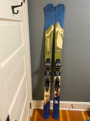 Shaggy’s Skis Ahmeek 95 180cm with Bindings