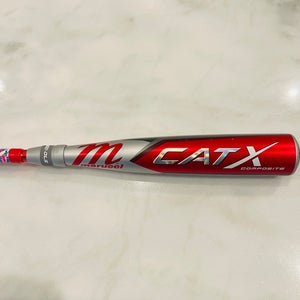 2023 Marucci CAT X Composite USSSA Certified Bat (-10) 17 oz 27" (Used)