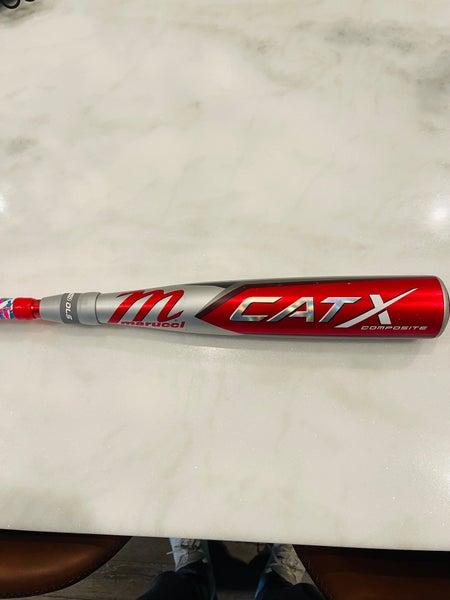 2023 Marucci CAT X Composite USSSA Certified Bat (-10) 17 oz 27" (Used)