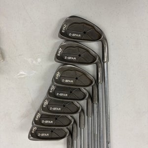 Men's z-Star EMZ Right Handed Iron golf Set Stiff Flex (Used)