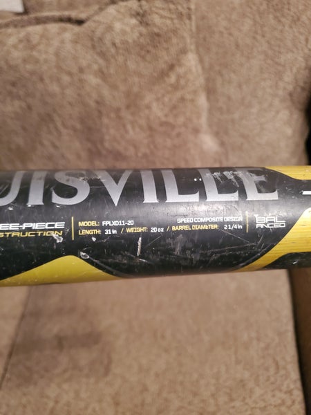 Louisville Slugger LXT Composite Bat (-11) 20 oz 31" (Used)
