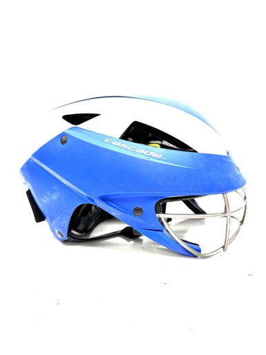 Used Cascade LX Lacrosse Helmet Royal Blue One Size 11860-S000301465