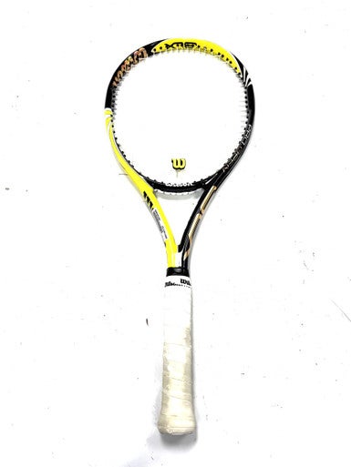 Used Wilson PRO OPEN BLX Adult Racquetball Racquet Black And Yellow 4 3/8" 11860-S000301463