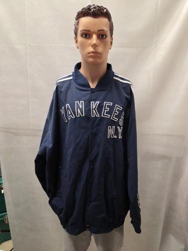 1927 New York Yankees Cooperstown Collection G-III Snap Jacket 4XL MLB