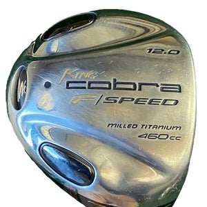 King Cobra FSpeed 460cc Milled Ti 12.0 Driver Head Only RH Component 125-155 Mph