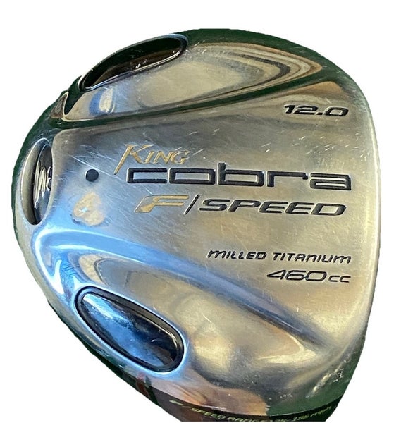 King Cobra FSpeed 460cc Milled Ti 12.0 Driver Head Only RH Component 125-155 Mph