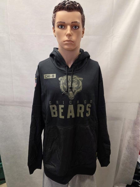 Chicago Bears Salute To Service Nike Hoodie XXL 2XL NFL