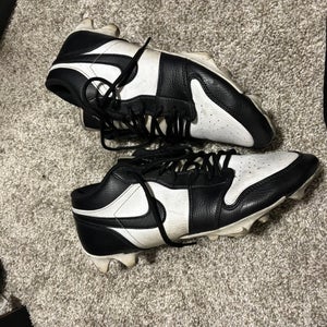 Black Men's Size M 11.0 (W 12.0) Adult Jordan Cleats (Used)