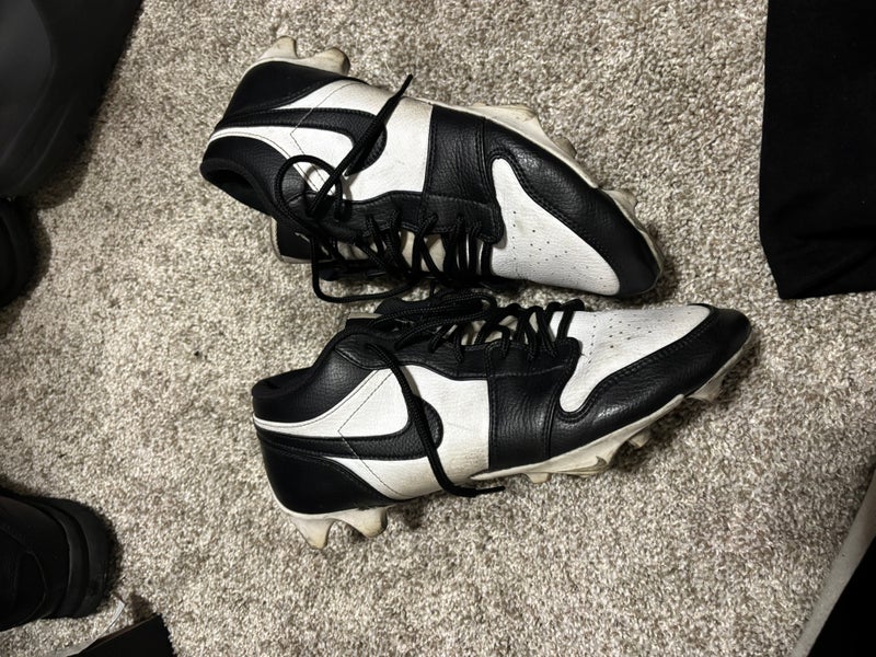 Black Men's Size M 11.0 (W 12.0) Adult Jordan Cleats (Used)