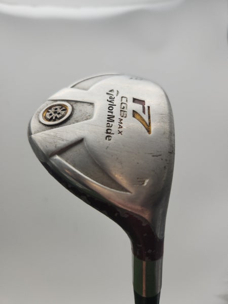 2008 TAYLORMADE R7 CGB MAX 3 HYBRID 19* STIFF REAX SUPERFAST 55 FAIR