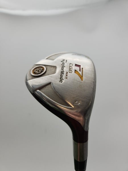 2008 TAYLORMADE R7 CGB MAX 5 HYBRID 25* STIFF REAX SUPERFAST 55 FAIR