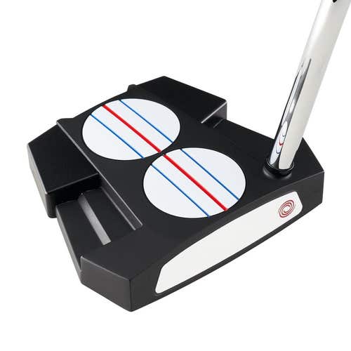 ODYSSEY ELEVEN 2-BALL TRIPLE TRACK DB PUTTER 35 IN STROKE LAB 3GEN RED