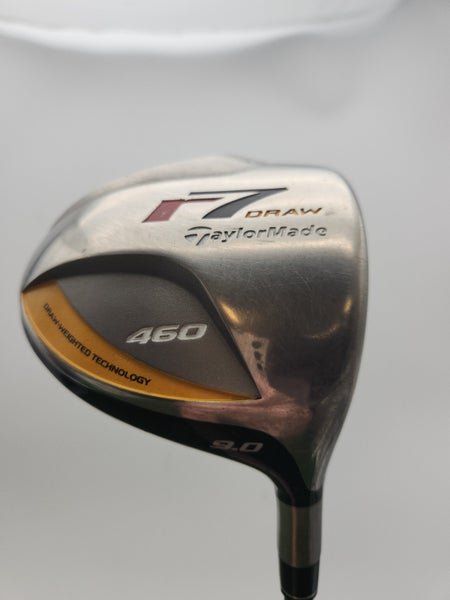 2008 TAYLORMADE R7 DRAW DRIVER 9* STIFF MITSU REAX 55 FAIR