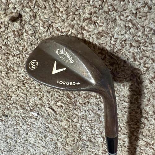 Callaway Forged+ Mens Right Handed 60 Degree Lob Wedge Golf Club