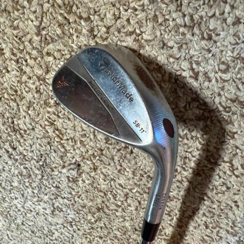 TaylorMade MG Milled Grind Mens Right Handed 58 Degree Lob Wedge Golf Club