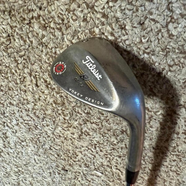 Titleist Vokey Spin Milled Red Saw Mens Right Handed _ Wedge Golf Club