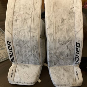 XS Bauer Supreme M5 Pro Goalie Leg Pads (Used)