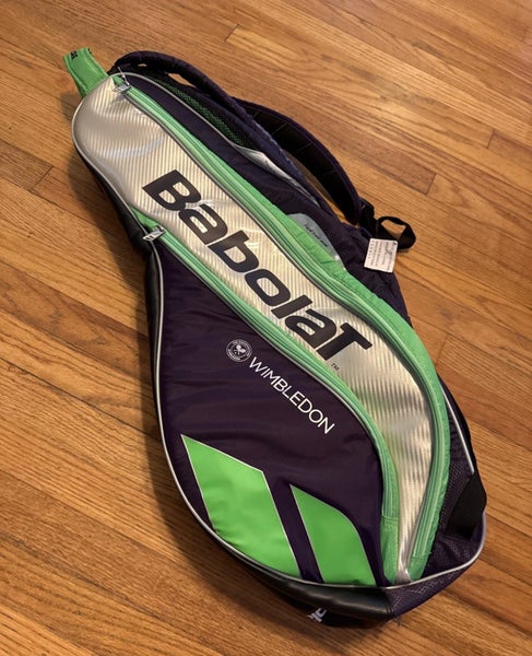 Babolat Pure Wimbledon RH 6 Tennis Bag Racket Pack Racquet 751218