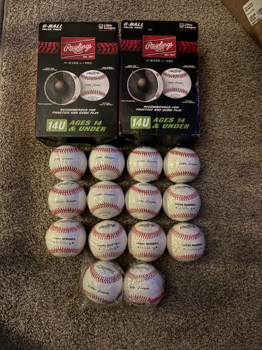 Rawlings Baseballs (New)