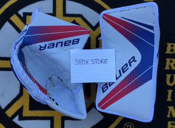 NEW Bauer Vapor 1X Goalie Catch Glove & Blocker Set – Senior (READ DESCRIPTION)
