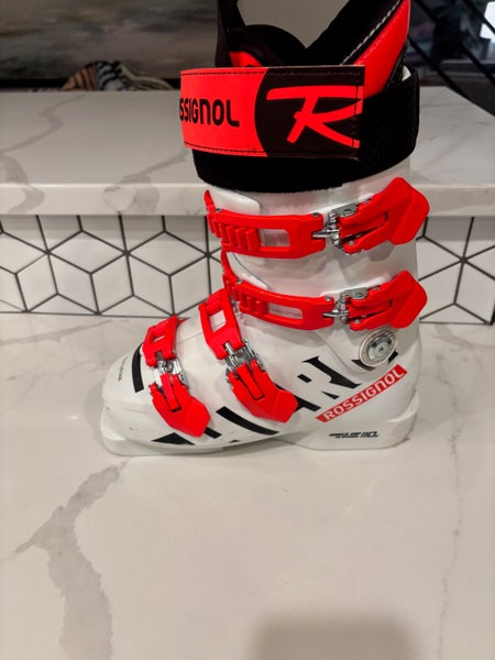 Mondo 22 & 22.5 Kid's Rossignol Racing Hero World Cup 110 SC Ski Boots (Used)