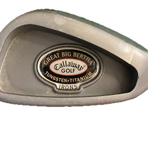 Callaway Great Big Bertha 5 Iron RH RCH 96 Stiff Graphite 38 In. Nice Jumbo Grip