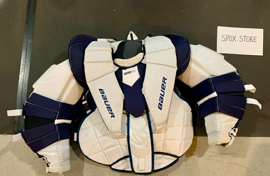 2024 Bauer Pro Series Goalie Chest Protector – Pro Stock | Large (Used) (READ DESCRIPTION)
