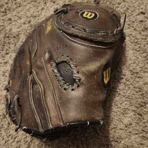 Wilson RH Catcher's Staff Series Baseball Glove 33" Pre Oiled leather/Game Ready