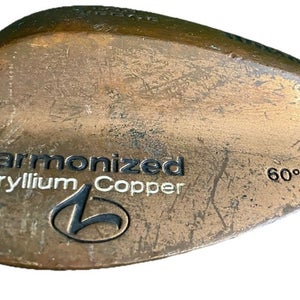 Wilson Harmonized BeCu Lob Wedge 60* RH Stiff Steel 34.5 Inches New Jumbo Grip