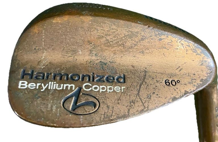 Wilson Harmonized BeCu Lob Wedge 60* RH Stiff Steel 34.5 Inches New Jumbo Grip