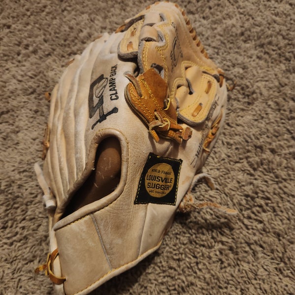Louisville Slugger RH The softballer Softball Glove 13" Stirrup Web W/ Ball Trap Pocket