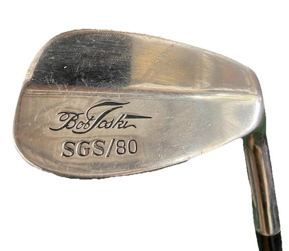 Bob Toski SGS 80 Sand Wedge 56* RH Men's Stiff Steel 35.5" New Jumbo Grip Nice