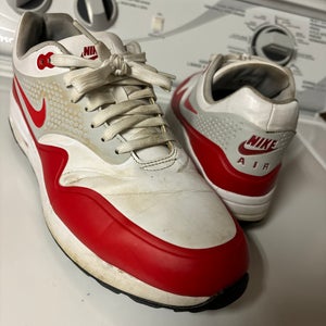 Nike Air Max 1 '86 OG Golf Shoes Size 10 Big Bubble Sport Red