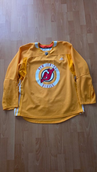 Adidas Size 56 New Jersey Devils Pro Stock Practice Jersey