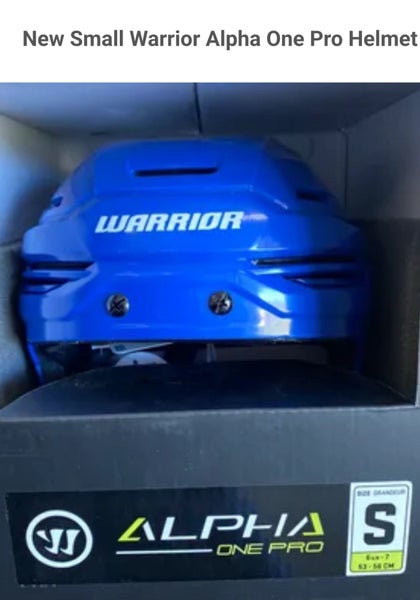 Small Warrior Alpha One Pro Helmet (Used)